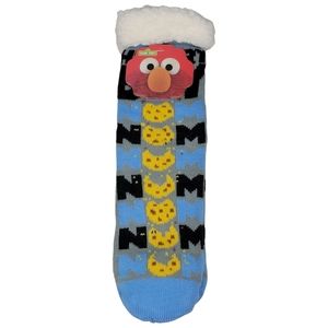 Sesame Street Cookie Monster Sherpa Non-Slip Socks 2019